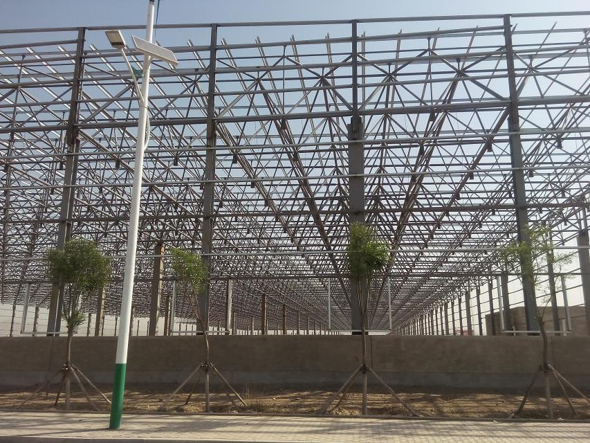 海门汽车工业厂房网架