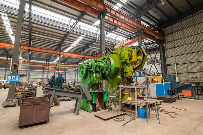 海门网架配件-锥头加工车间